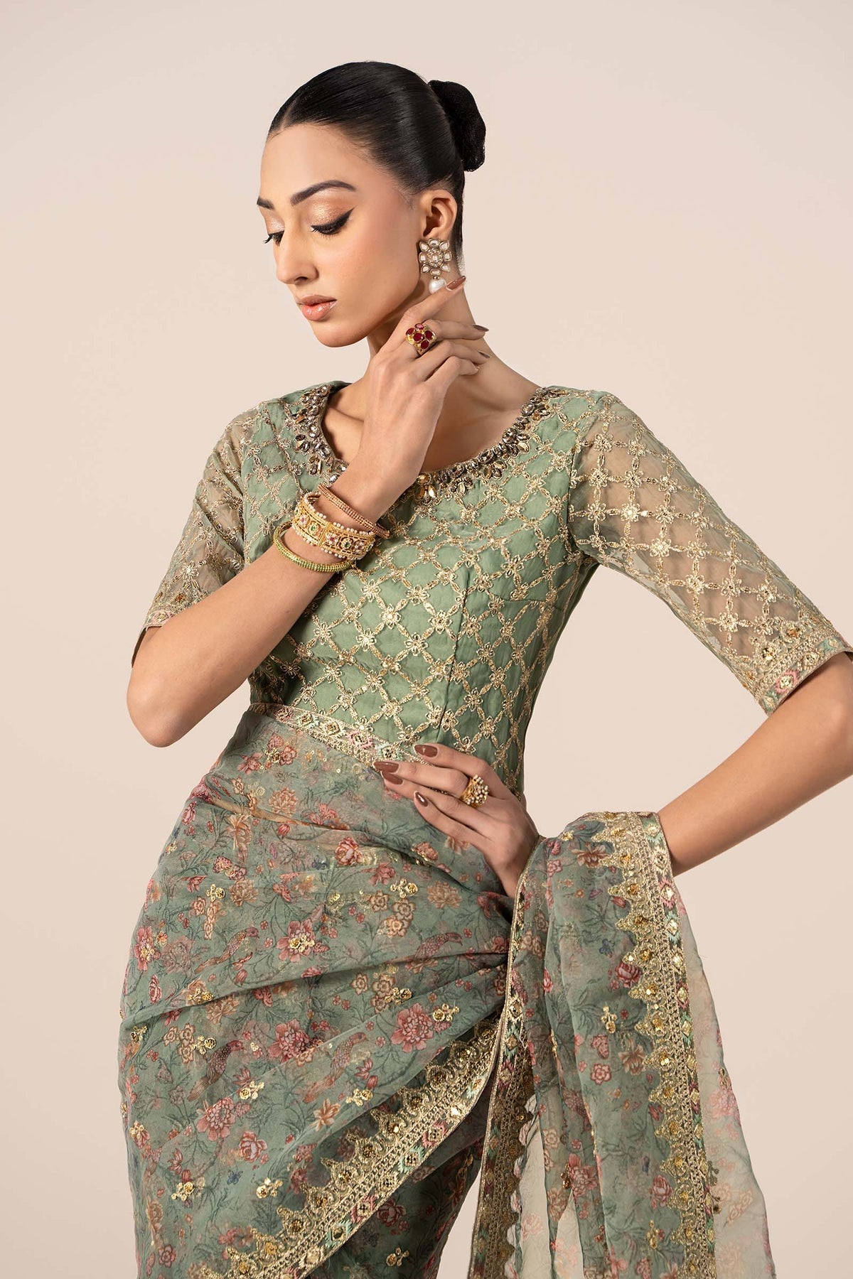 Maria B | Formal Wears | SF-EF25-08 - by - Libasekhas UK - Registered Vendor of : Maria B - 100% Original Designer Dresss