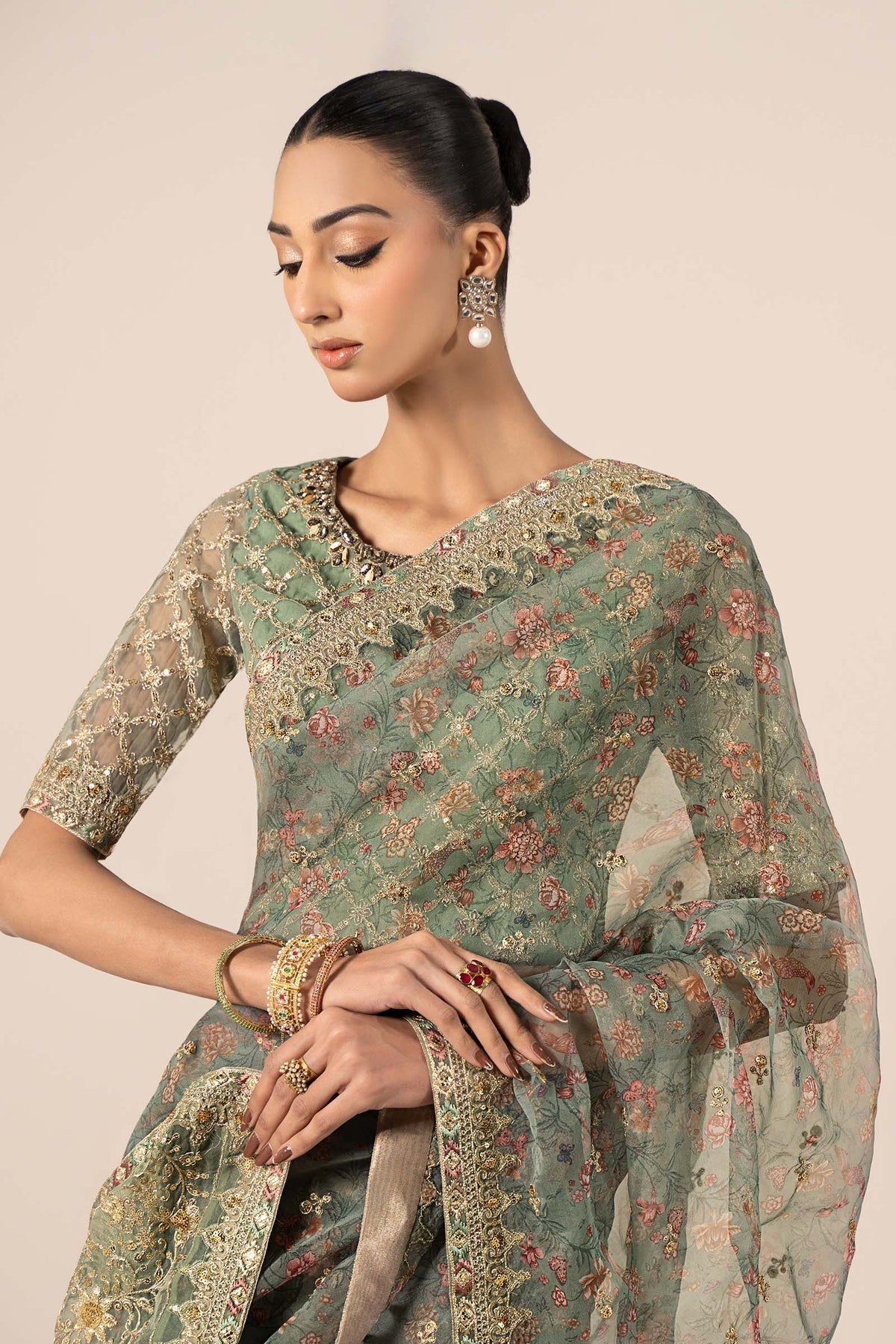 Maria B | Formal Wears | SF-EF25-08 - by - Libasekhas UK - Registered Vendor of : Maria B - 100% Original Designer Dresss