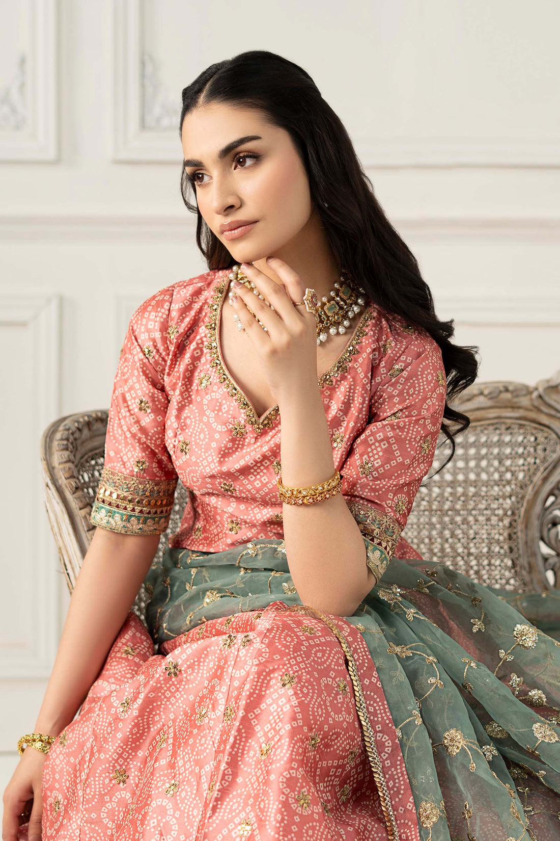 Maira B | Ready to Wear | SF-EF25-11 - by - Libasekhas UK - Registered Vendor of : Maria B - 100% Original Designer Dresss