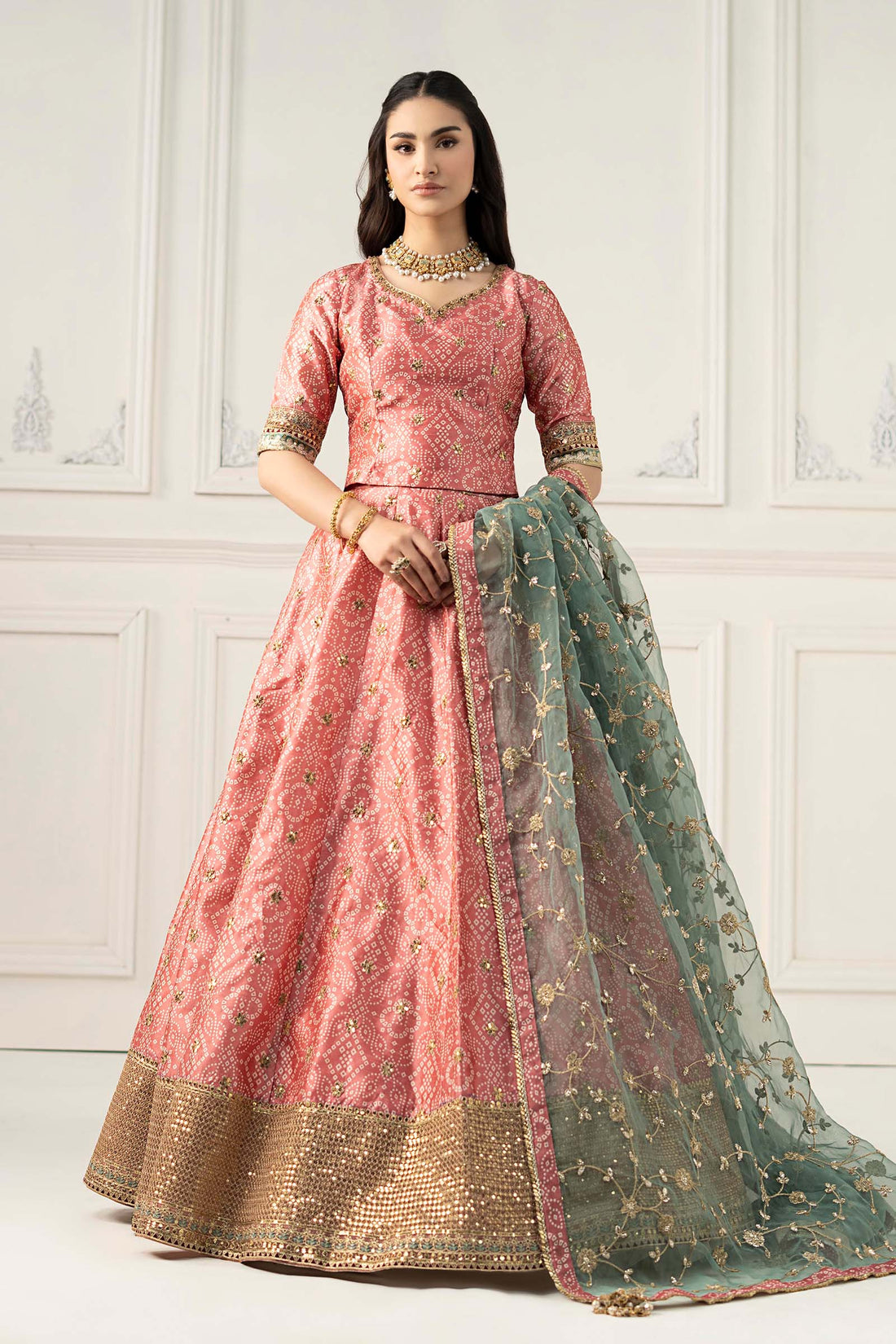 Maira B | Ready to Wear | SF-EF25-11 - by - Libasekhas UK - Registered Vendor of : Maria B - 100% Original Designer Dresss