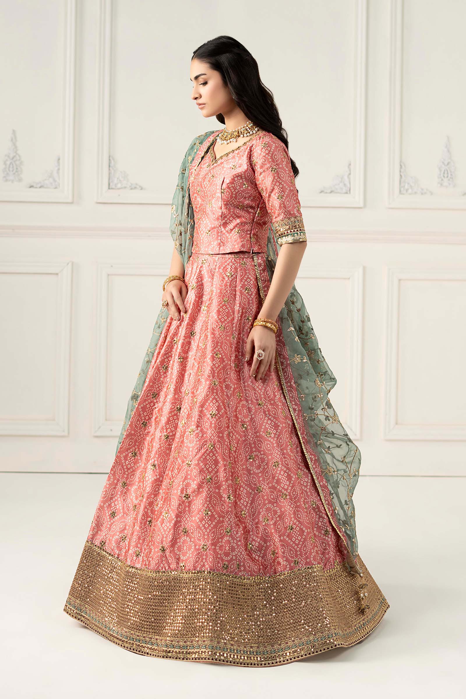 Maira B | Ready to Wear | SF-EF25-11 - by - Libasekhas UK - Registered Vendor of : Maria B - 100% Original Designer Dresss