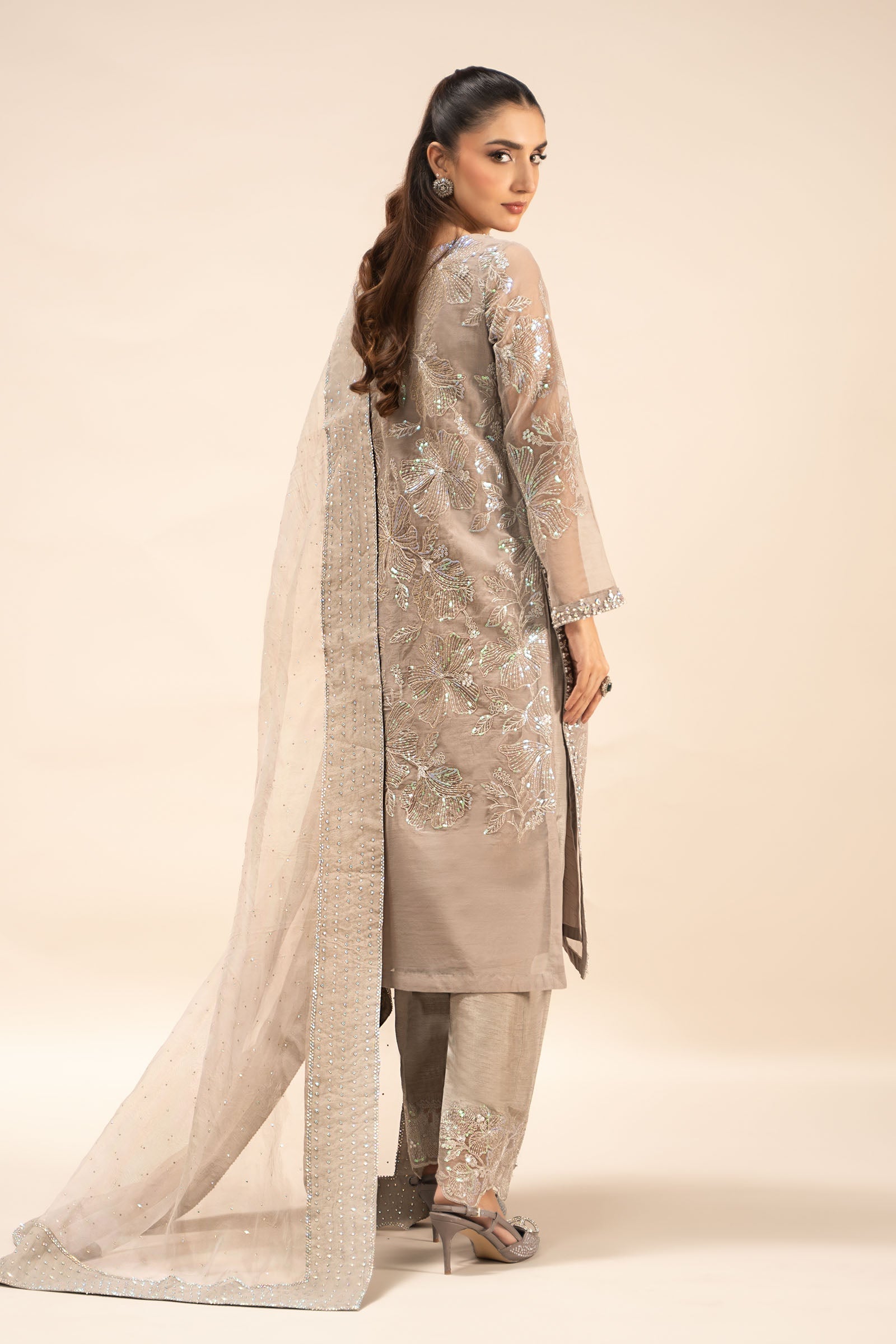 Maria B | Formal Wears | SF-EF25-15 - by - Libasekhas UK - Registered Vendor of : Maria B - 100% Original Designer Dresss