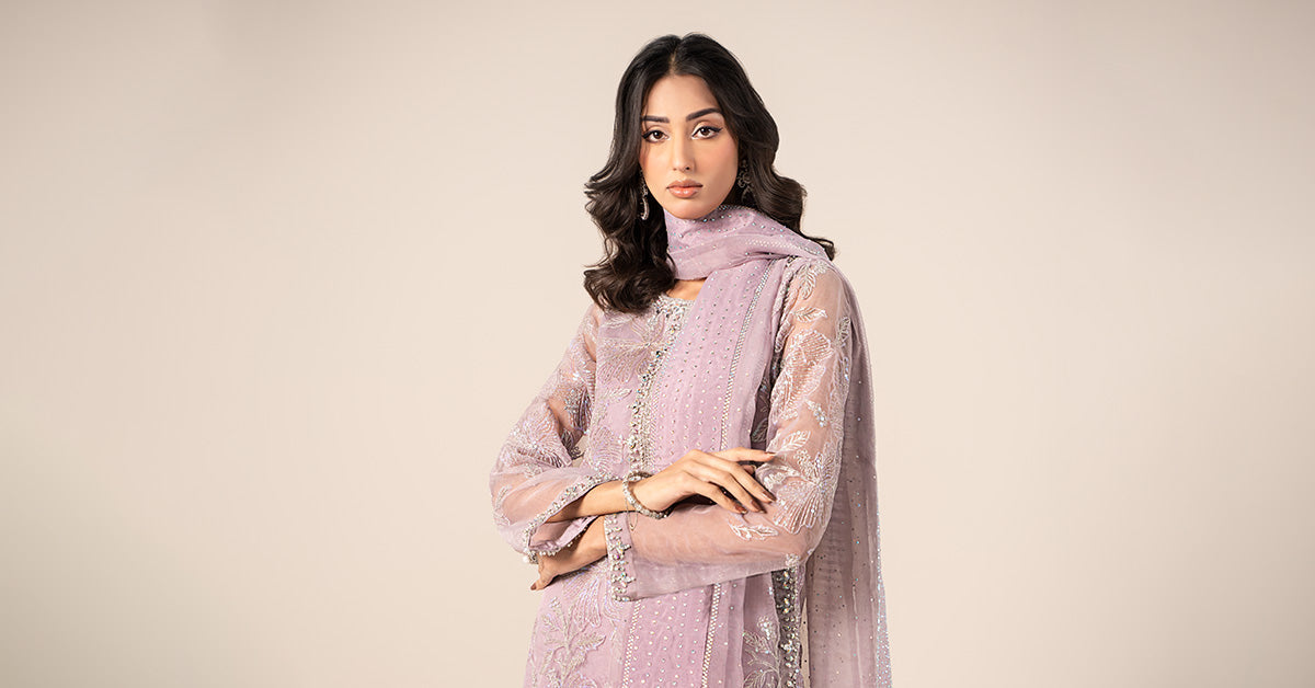 Maira B | Ready to Wear | SF-EF25-15 - by - Libasekhas UK - Registered Vendor of : Maria B - 100% Original Designer Dresss