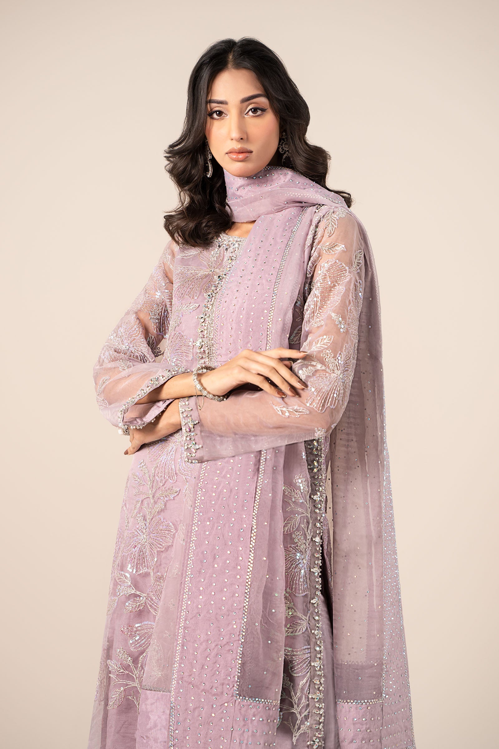 Maira B | Ready to Wear | SF-EF25-15 - by - Libasekhas UK - Registered Vendor of : Maria B - 100% Original Designer Dresss