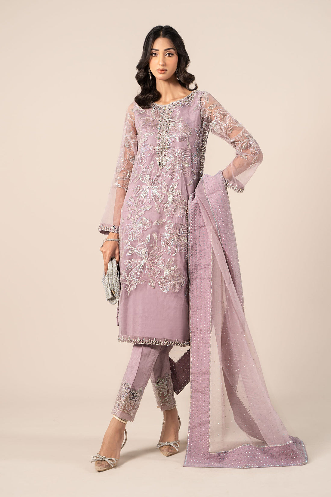 Maira B | Ready to Wear | SF-EF25-15 - by - Libasekhas UK - Registered Vendor of : Maria B - 100% Original Designer Dresss