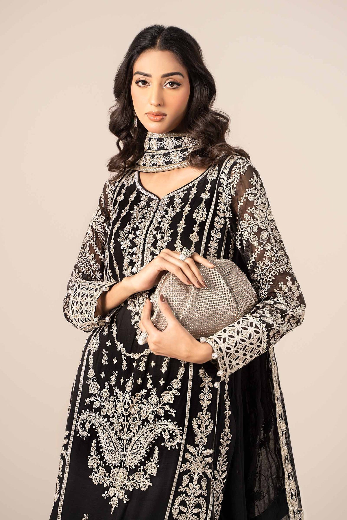 Maria B | Formal Wears | SF-EF25-20 - by - Libasekhas UK - Registered Vendor of : Maria B - 100% Original Designer Dresss