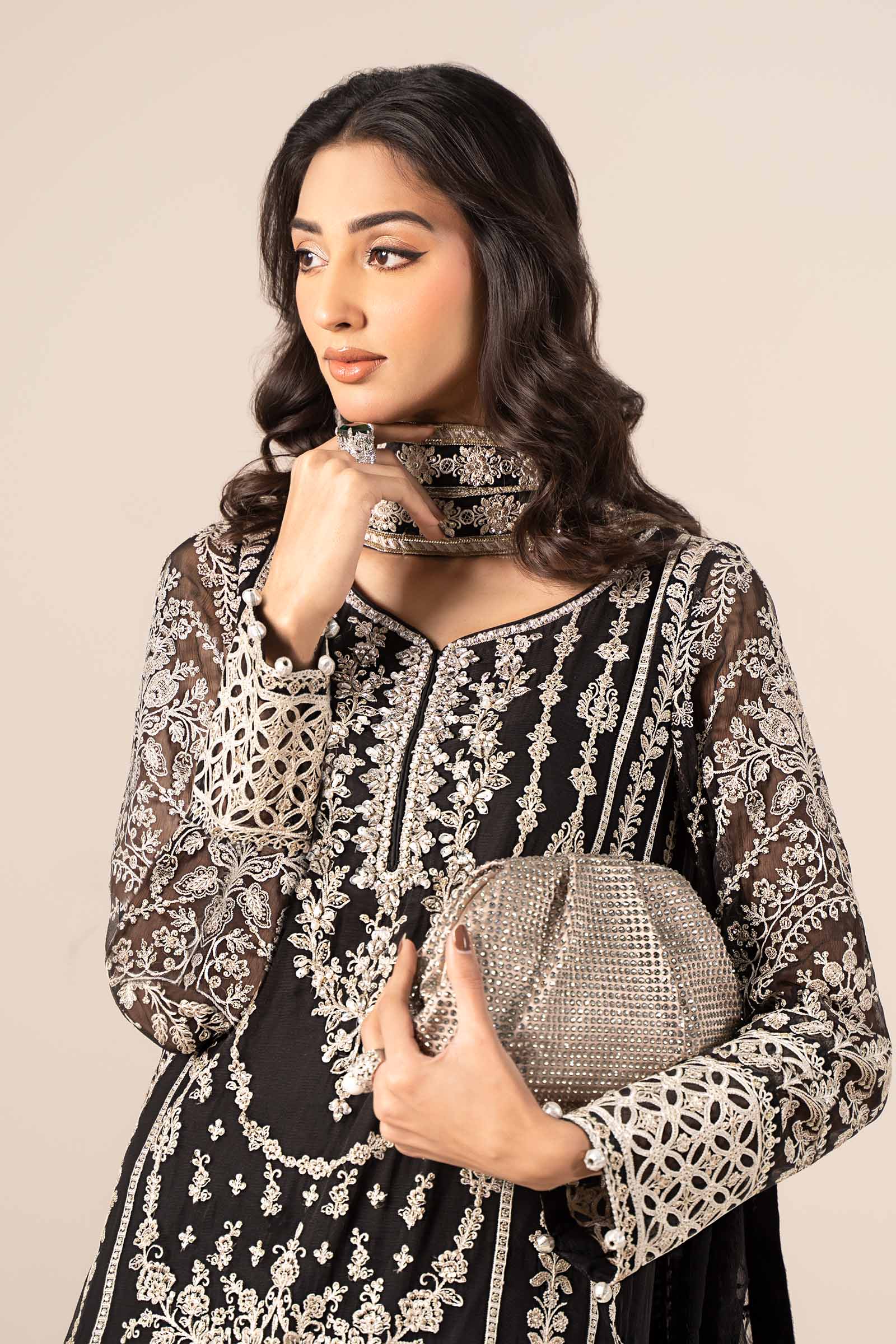 Maira B | Ready to Wear | SF-EF25-20 - by - Libasekhas UK - Registered Vendor of : Maria B - 100% Original Designer Dresss