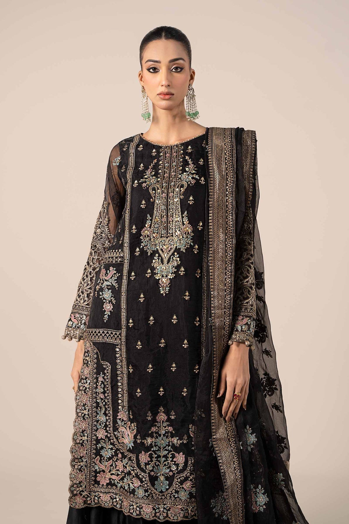 Maria B | Formal Wears | SF-EF25-24 - by - Libasekhas UK - Registered Vendor of : Maria B - 100% Original Designer Dresss
