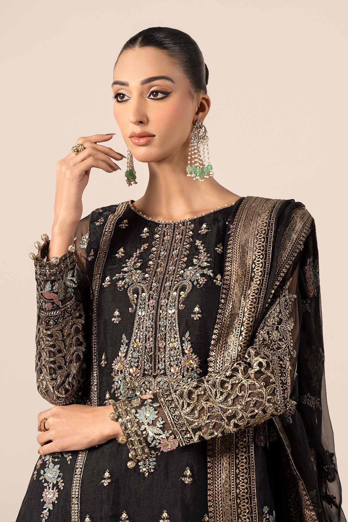 Maria B | Formal Wears | SF-EF25-24 - by - Libasekhas UK - Registered Vendor of : Maria B - 100% Original Designer Dresss