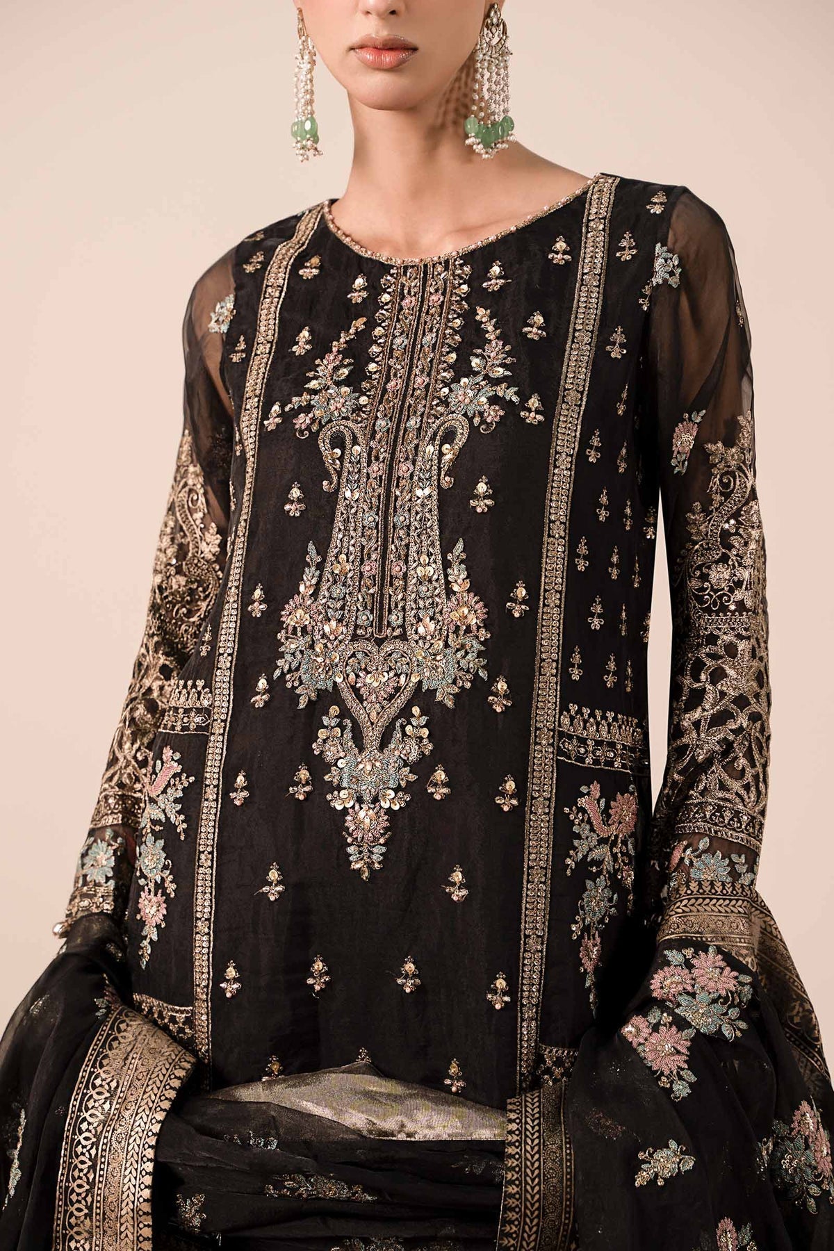 Maria B | Formal Wears | SF-EF25-24 - by - Libasekhas UK - Registered Vendor of : Maria B - 100% Original Designer Dresss