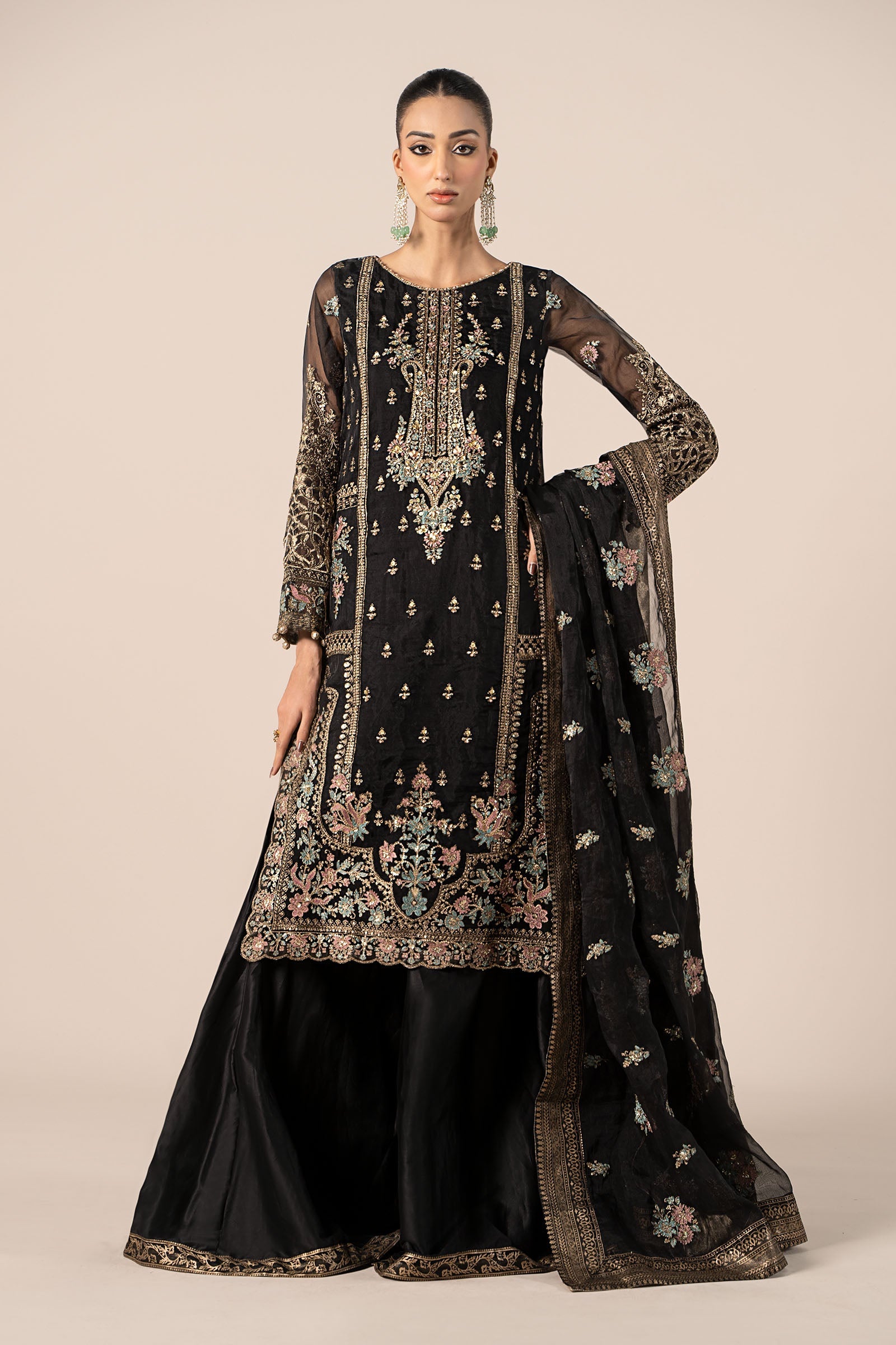 Maira B | Ready to Wear | SF-EF25-24 - by - Libasekhas UK - Registered Vendor of : Maria B - 100% Original Designer Dresss