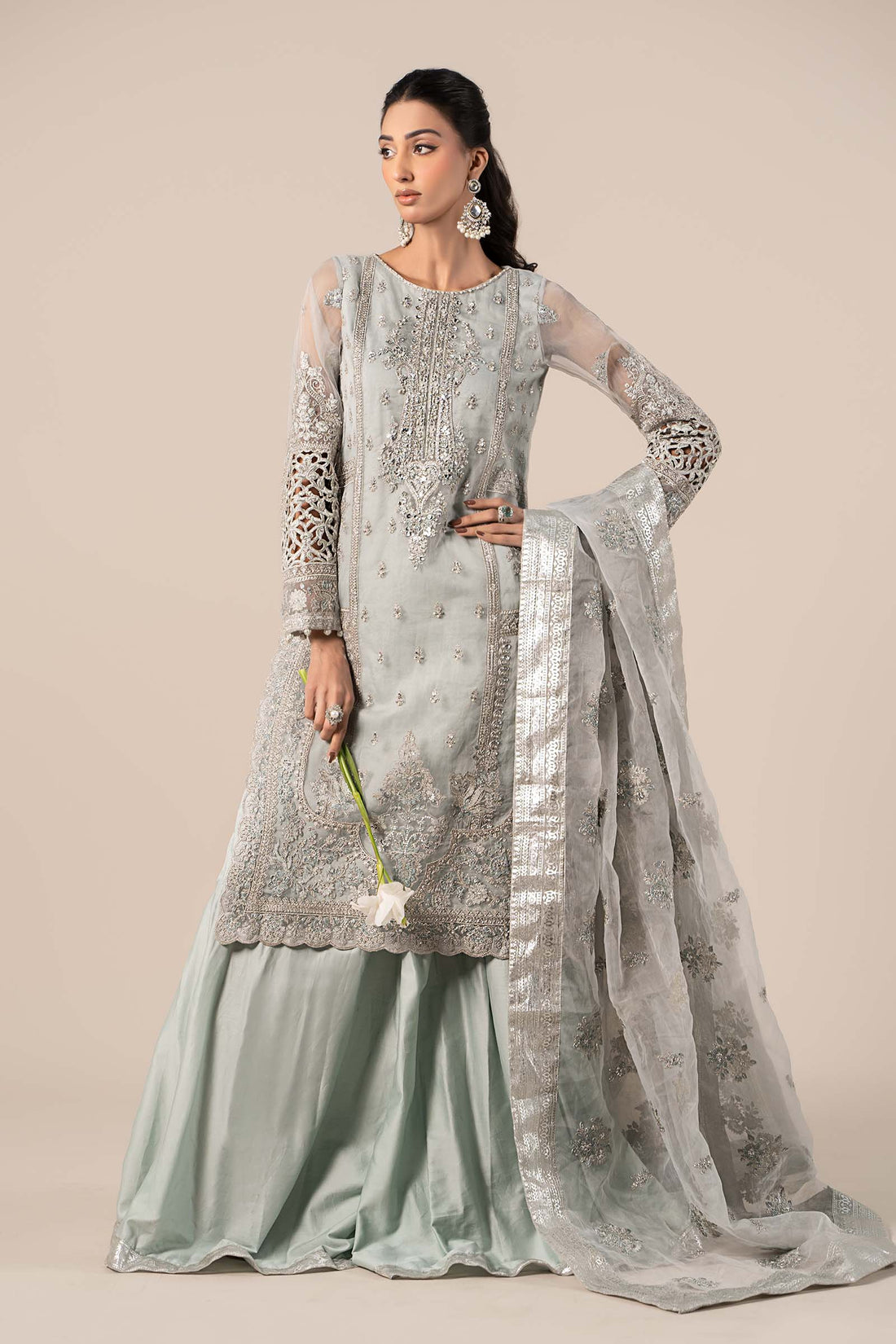 Maira B | Ready to Wear | SF-EF25-24 - by - Libasekhas UK - Registered Vendor of : Maria B - 100% Original Designer Dresss