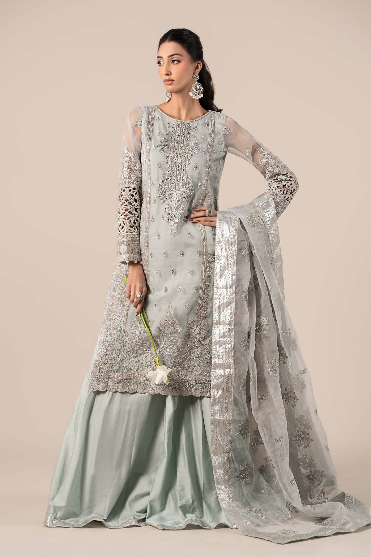 Maria B | Formal Wears | SF-EF25-24 - by - Libasekhas UK - Registered Vendor of : Maria B - 100% Original Designer Dresss