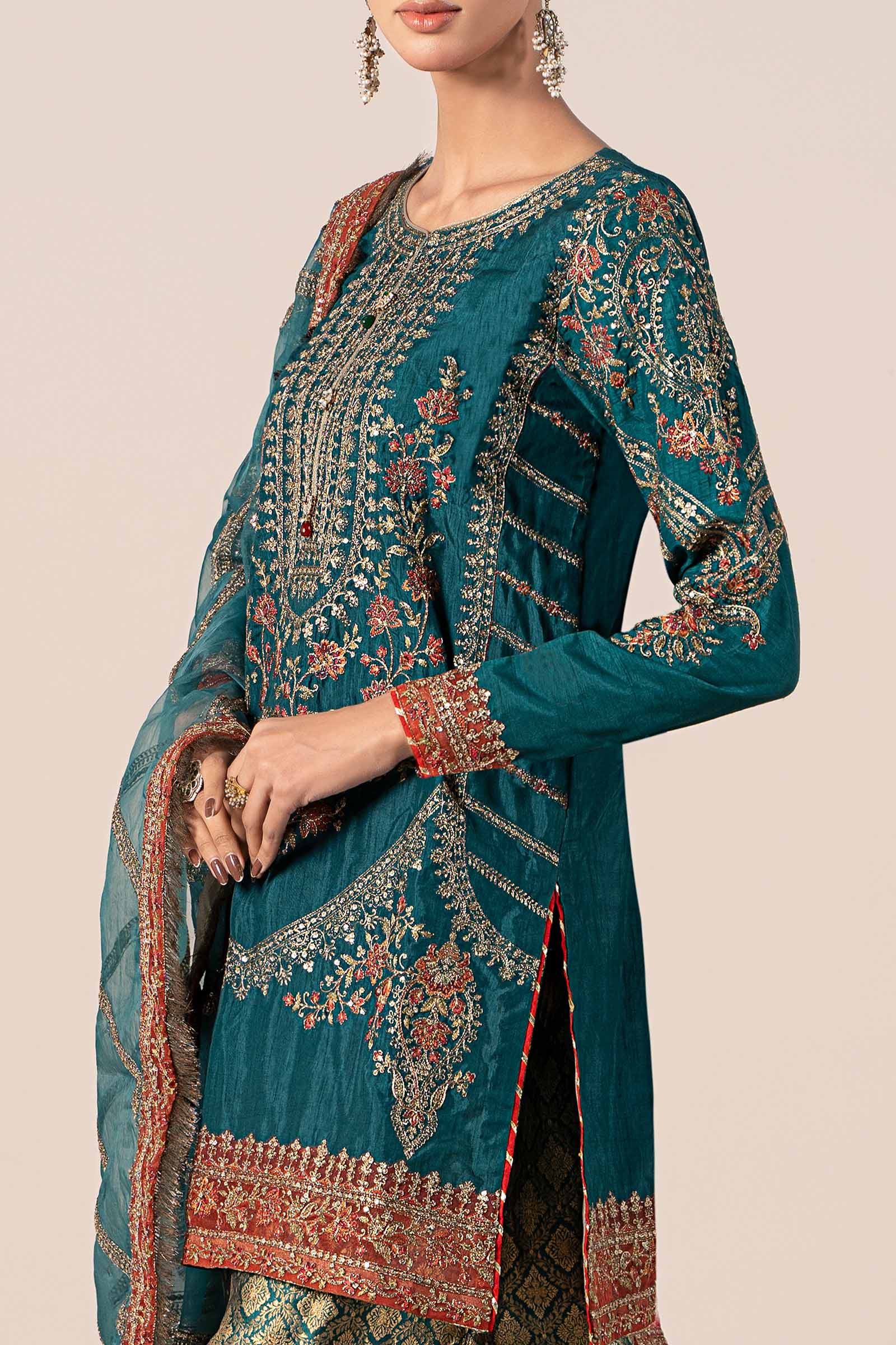 Maira B | Ready to Wear | SF-W24-25 - by - Libasekhas UK - Registered Vendor of : Maria B - 100% Original Designer Dresss