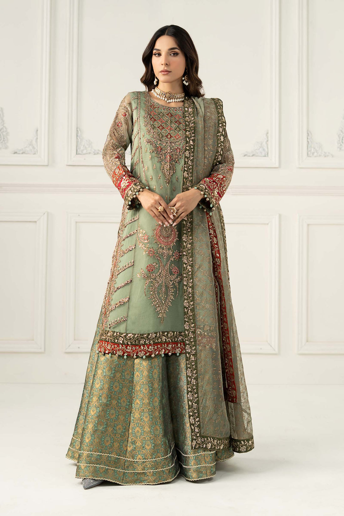Maria B | Formal Wears | SF-EF25-28 - by - Libasekhas UK - Registered Vendor of : Maria B - 100% Original Designer Dresss