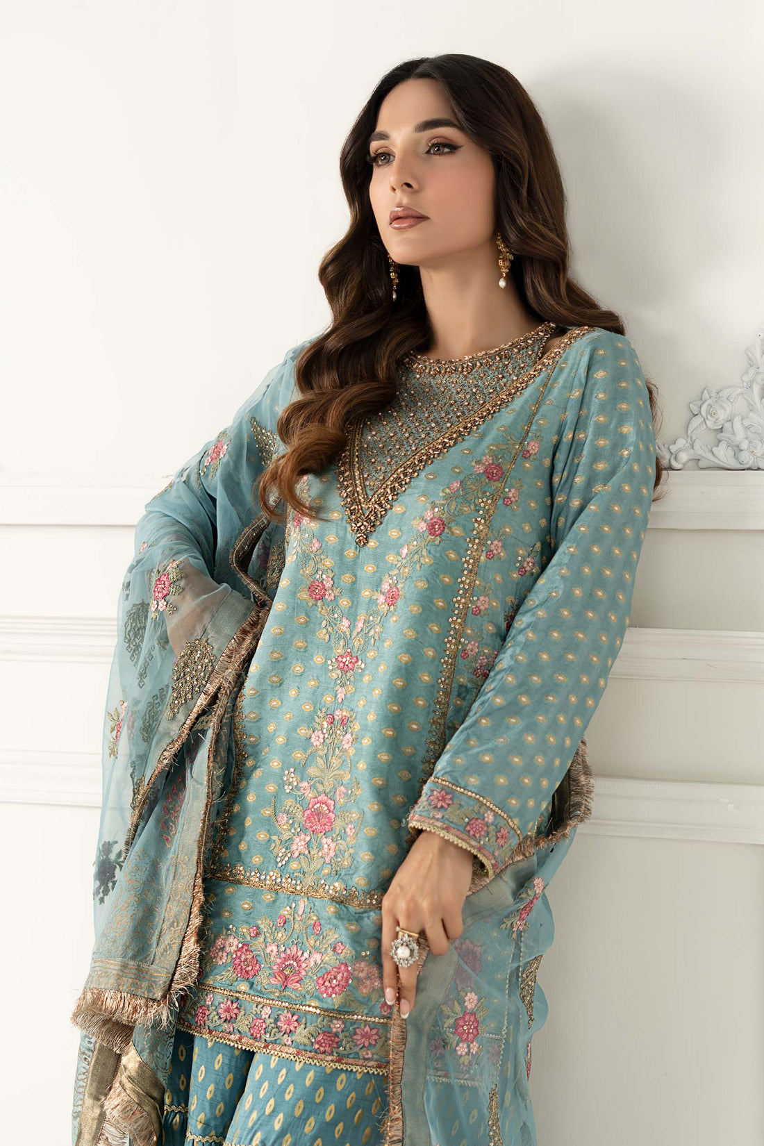 Maira B | Ready to Wear | SF-EF25-31 - by - Libasekhas UK - Registered Vendor of : Maria B - 100% Original Designer Dresss