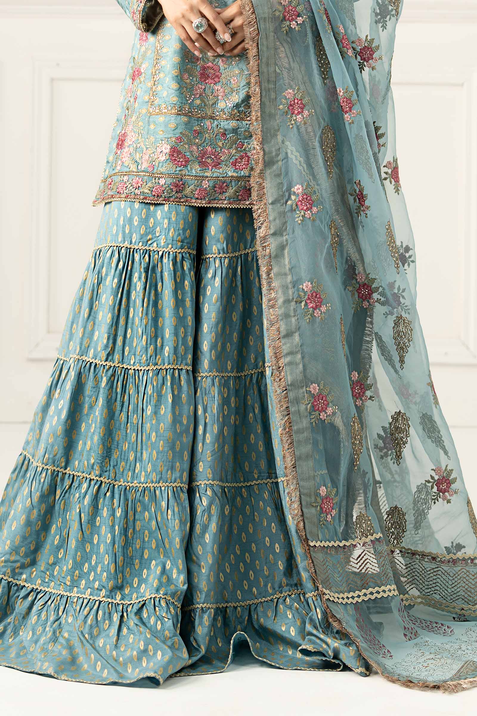 Maira B | Ready to Wear | SF-EF25-31 - by - Libasekhas UK - Registered Vendor of : Maria B - 100% Original Designer Dresss