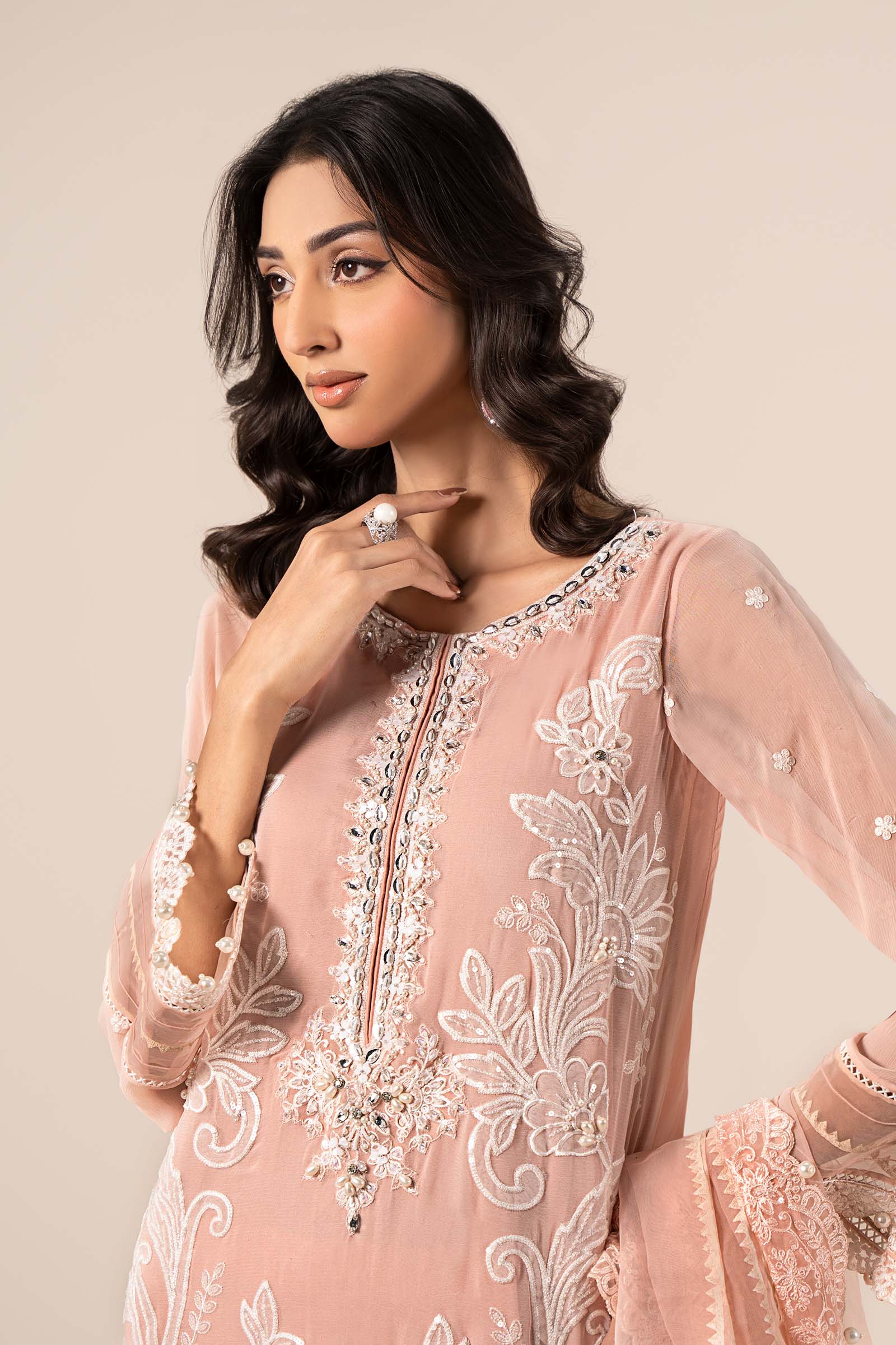 Maira B | Ready to Wear | SF-EF25-34 - by - Libasekhas UK - Registered Vendor of : Maria B - 100% Original Designer Dresss