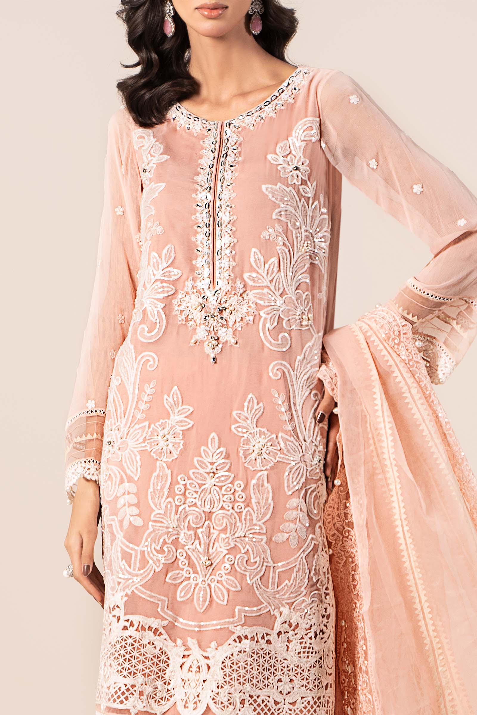Maira B | Ready to Wear | SF-EF25-34 - by - Libasekhas UK - Registered Vendor of : Maria B - 100% Original Designer Dresss