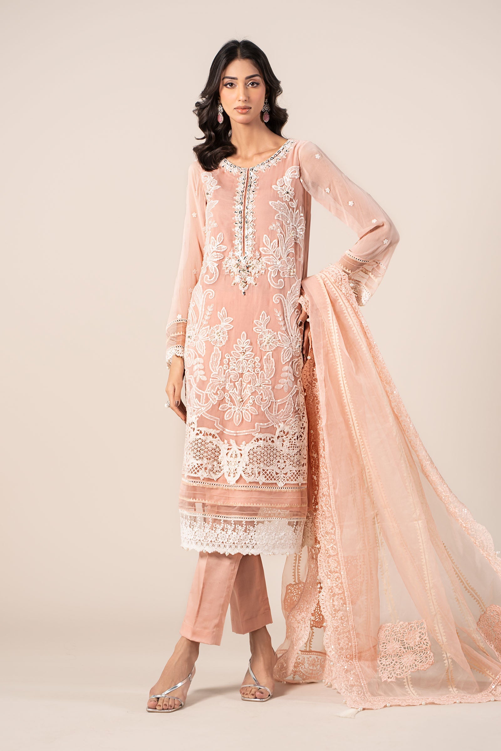 Maira B | Ready to Wear | SF-EF25-34 - by - Libasekhas UK - Registered Vendor of : Maria B - 100% Original Designer Dresss