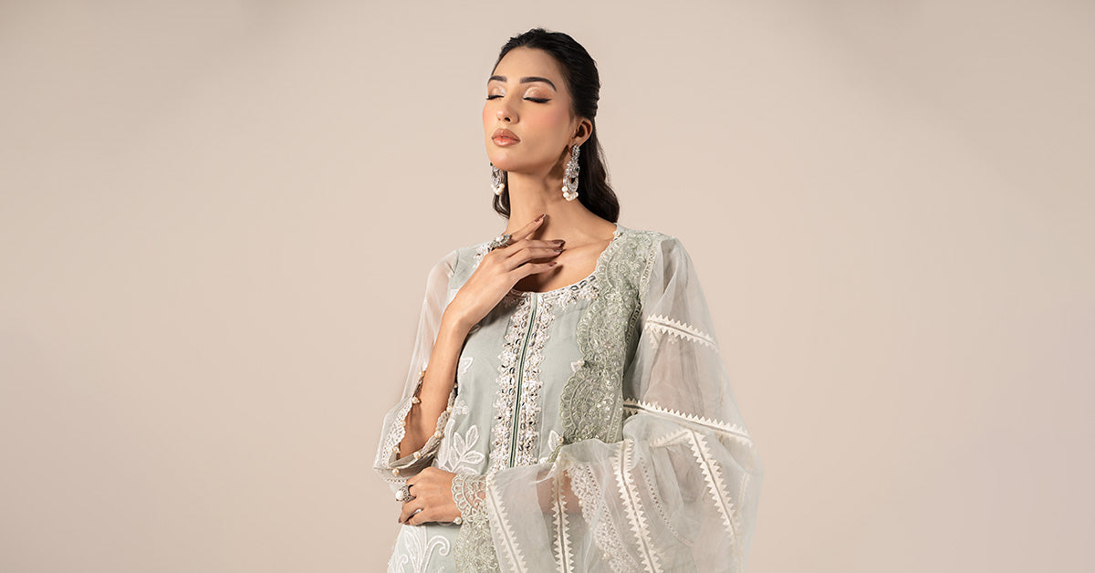 Maira B | Ready to Wear | SF-EF25-34 - by - Libasekhas UK - Registered Vendor of : Maria B - 100% Original Designer Dresss