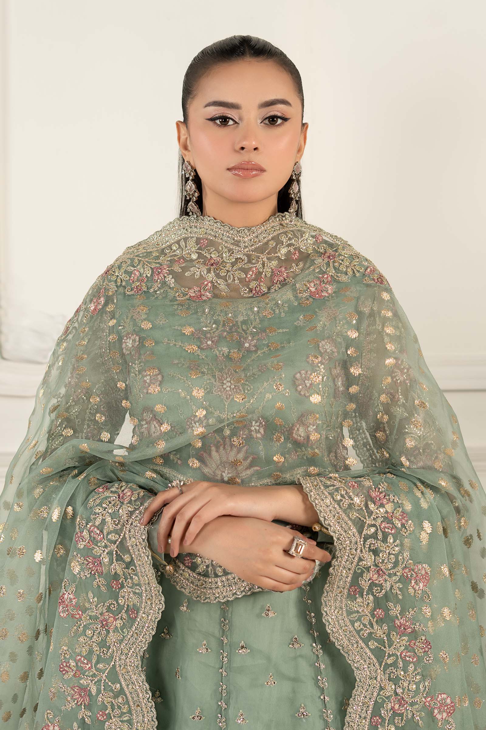 Maira B | Ready to Wear | SF-EF25-40 - by - Libasekhas UK - Registered Vendor of : Maria B - 100% Original Designer Dresss