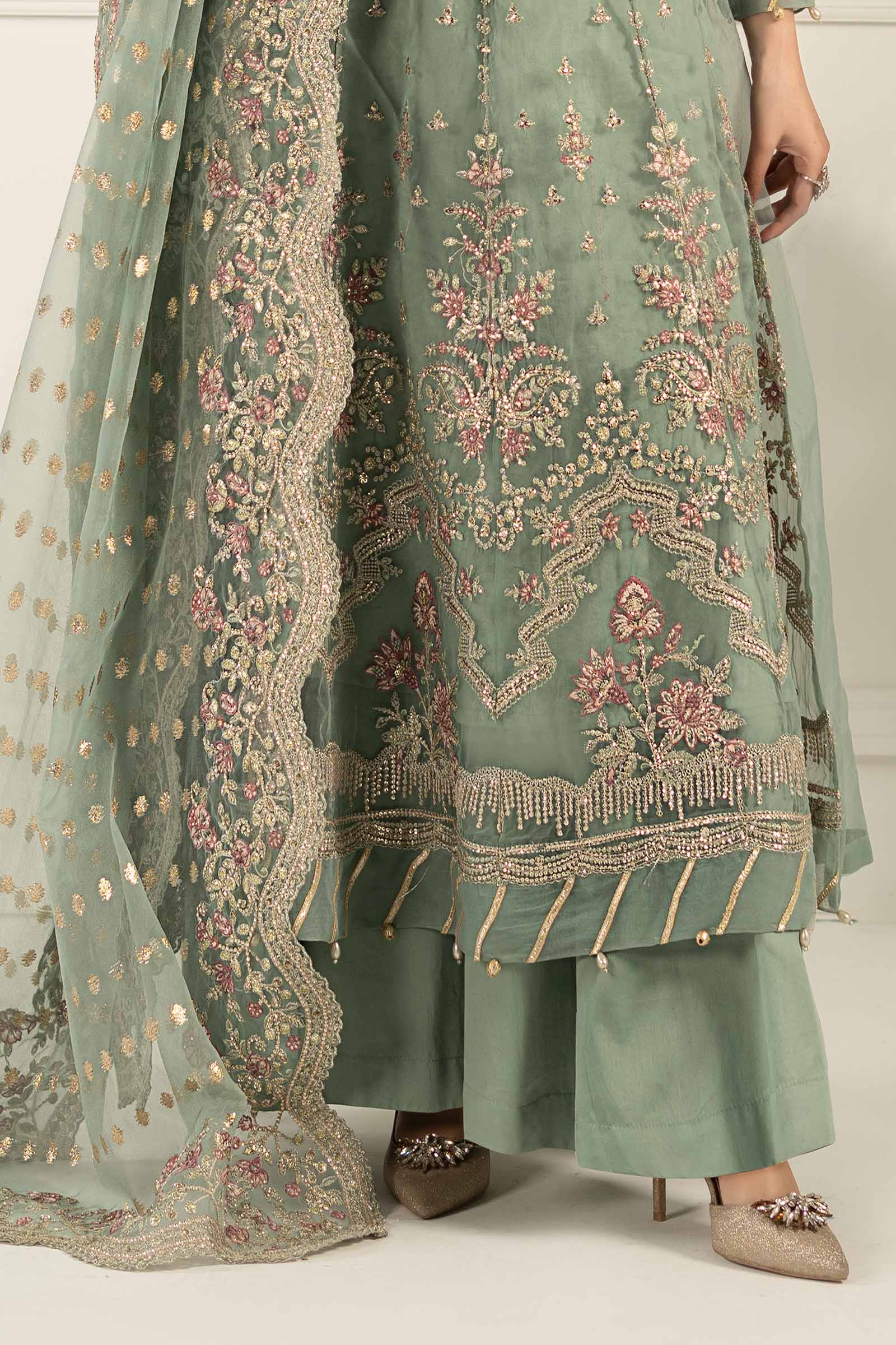 Maira B | Ready to Wear | SF-EF25-40 - by - Libasekhas UK - Registered Vendor of : Maria B - 100% Original Designer Dresss