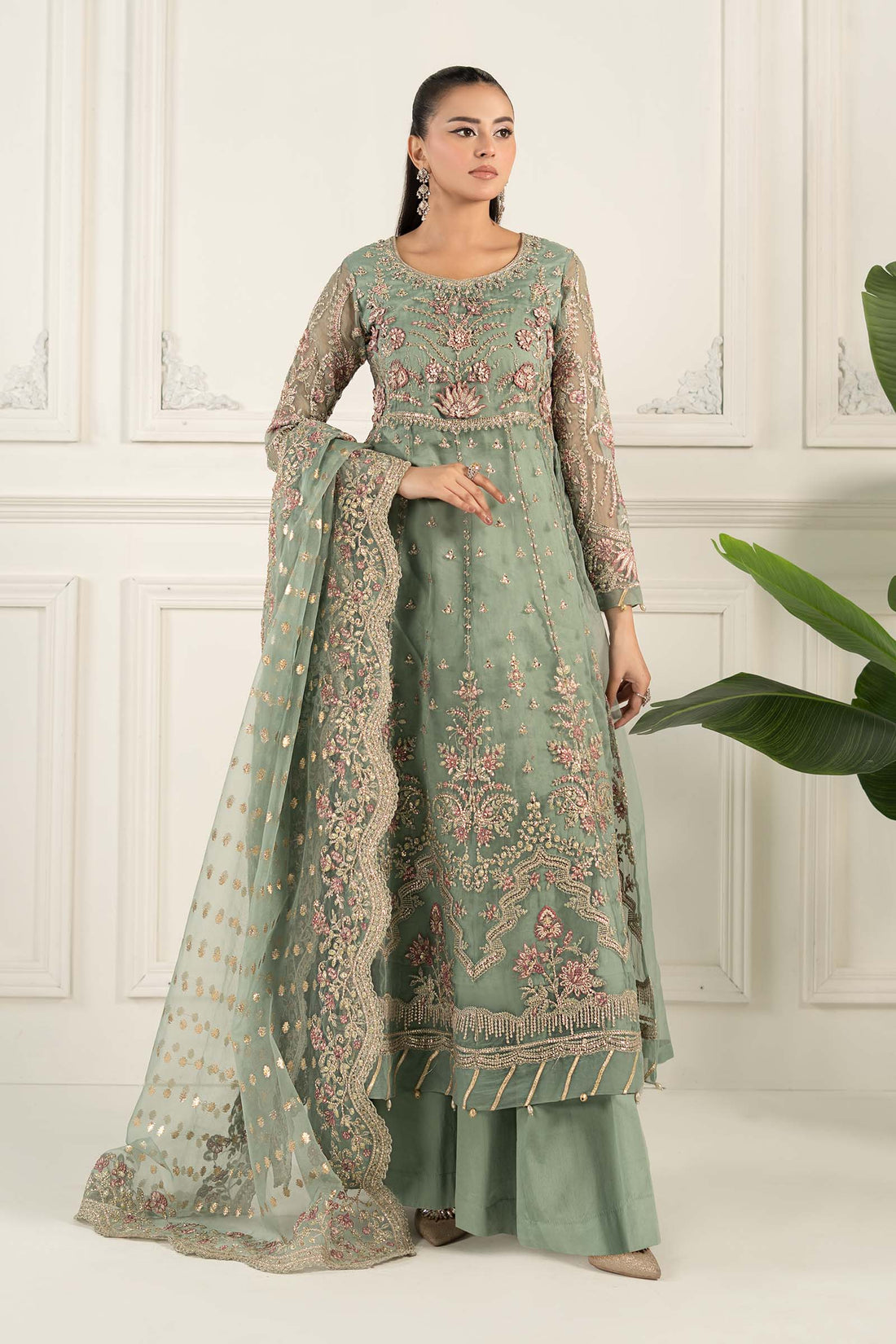 Maira B | Ready to Wear | SF-EF25-40 - by - Libasekhas UK - Registered Vendor of : Maria B - 100% Original Designer Dresss