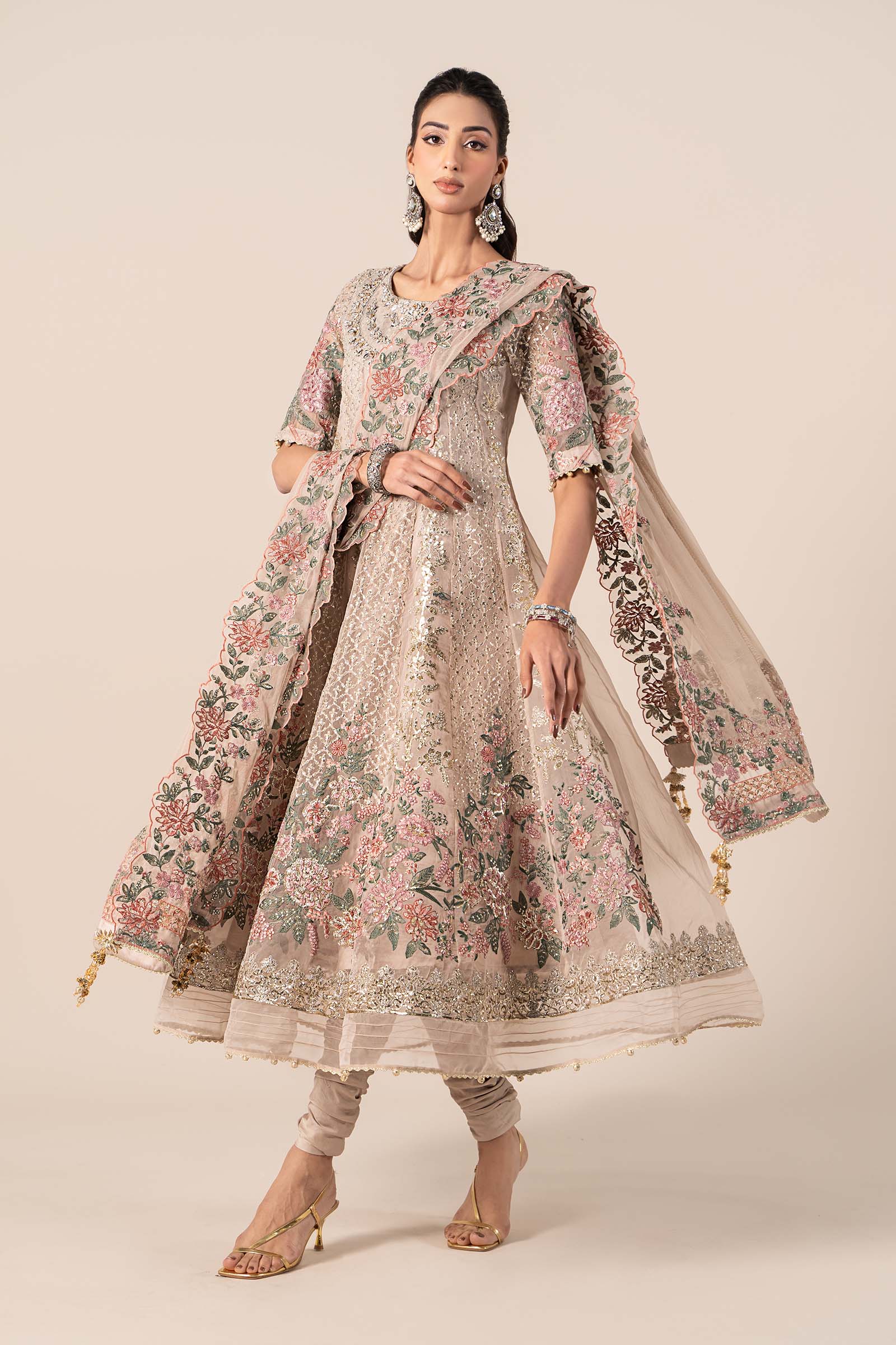 Maira B | Ready to Wear | SF-EF25-42 - by - Libasekhas UK - Registered Vendor of : Maria B - 100% Original Designer Dresss
