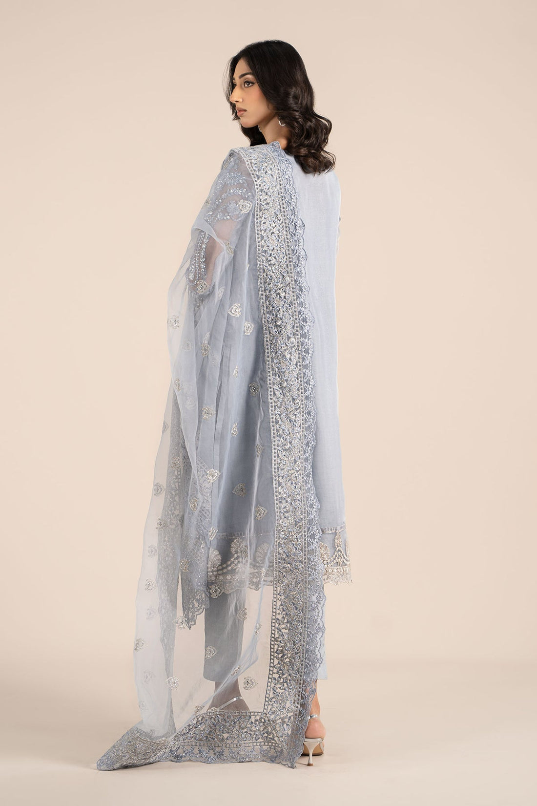 Maria B | Formal Wears | SF-EF25-51 - by - Libasekhas UK - Registered Vendor of : Maria B - 100% Original Designer Dresss