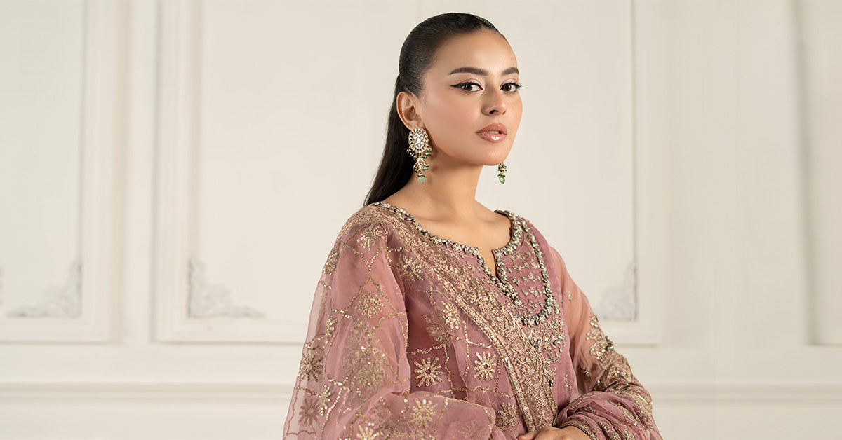 Maira B | Ready to Wear | SF-EF25-53 - by - Libasekhas UK - Registered Vendor of : Maria B - 100% Original Designer Dresss