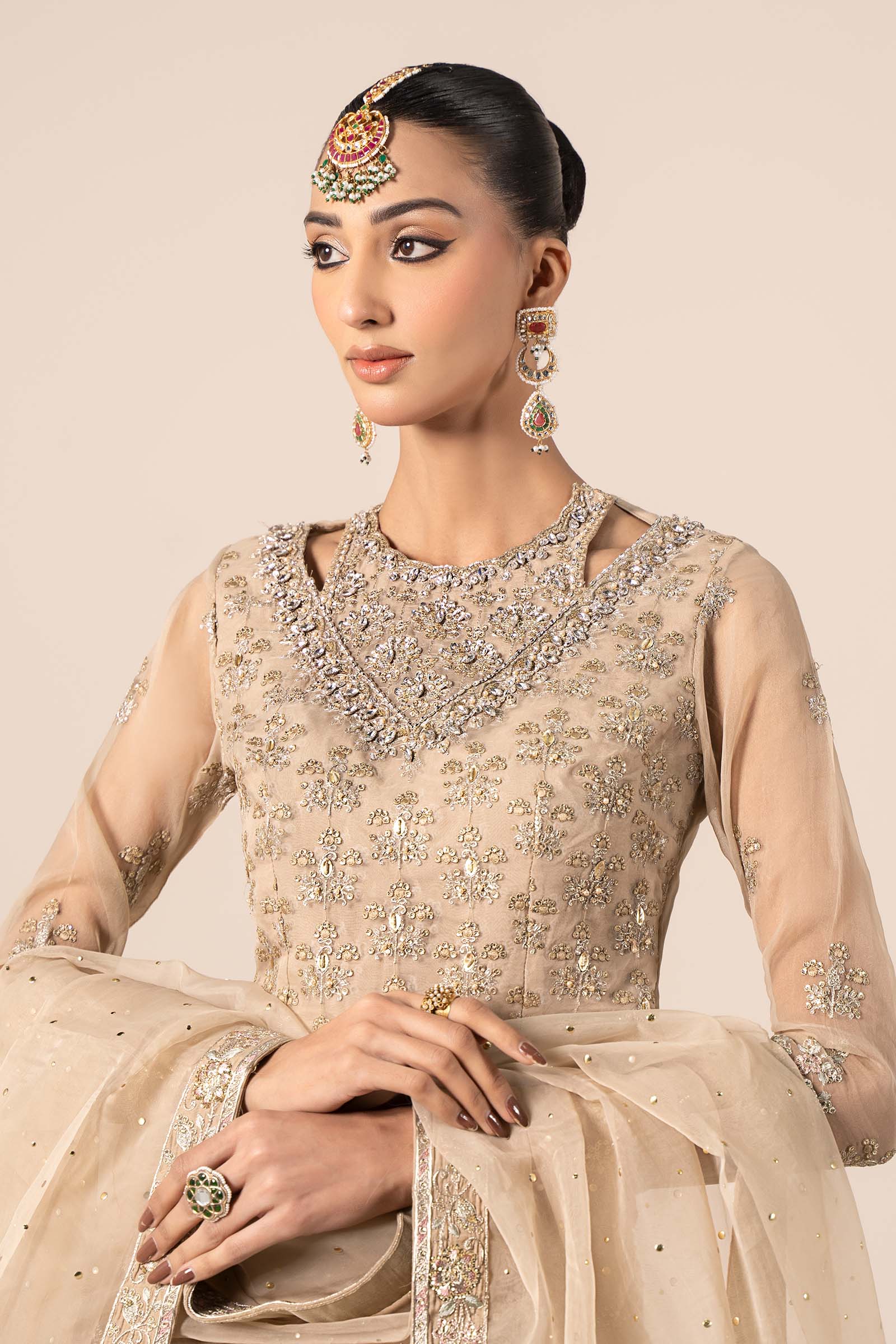 Maira B | Ready to Wear | SF-EF25-55 - by - Libasekhas UK - Registered Vendor of : Maria B - 100% Original Designer Dresss