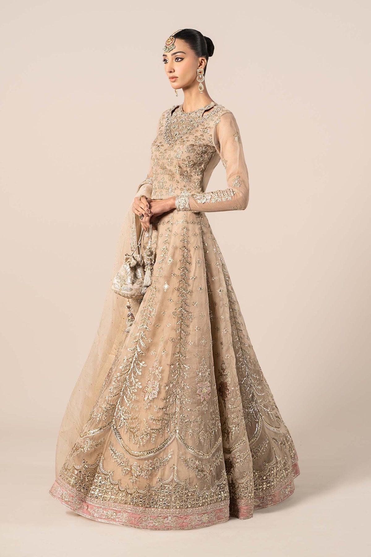Maria B | Formal Wears | SF-EF25-55 - by - Libasekhas UK - Registered Vendor of : Maria B - 100% Original Designer Dresss