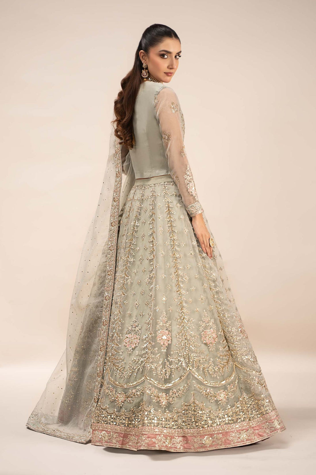 Maria B | Formal Wears | SF-EF25-55 - by - Libasekhas UK - Registered Vendor of : Maria B - 100% Original Designer Dresss