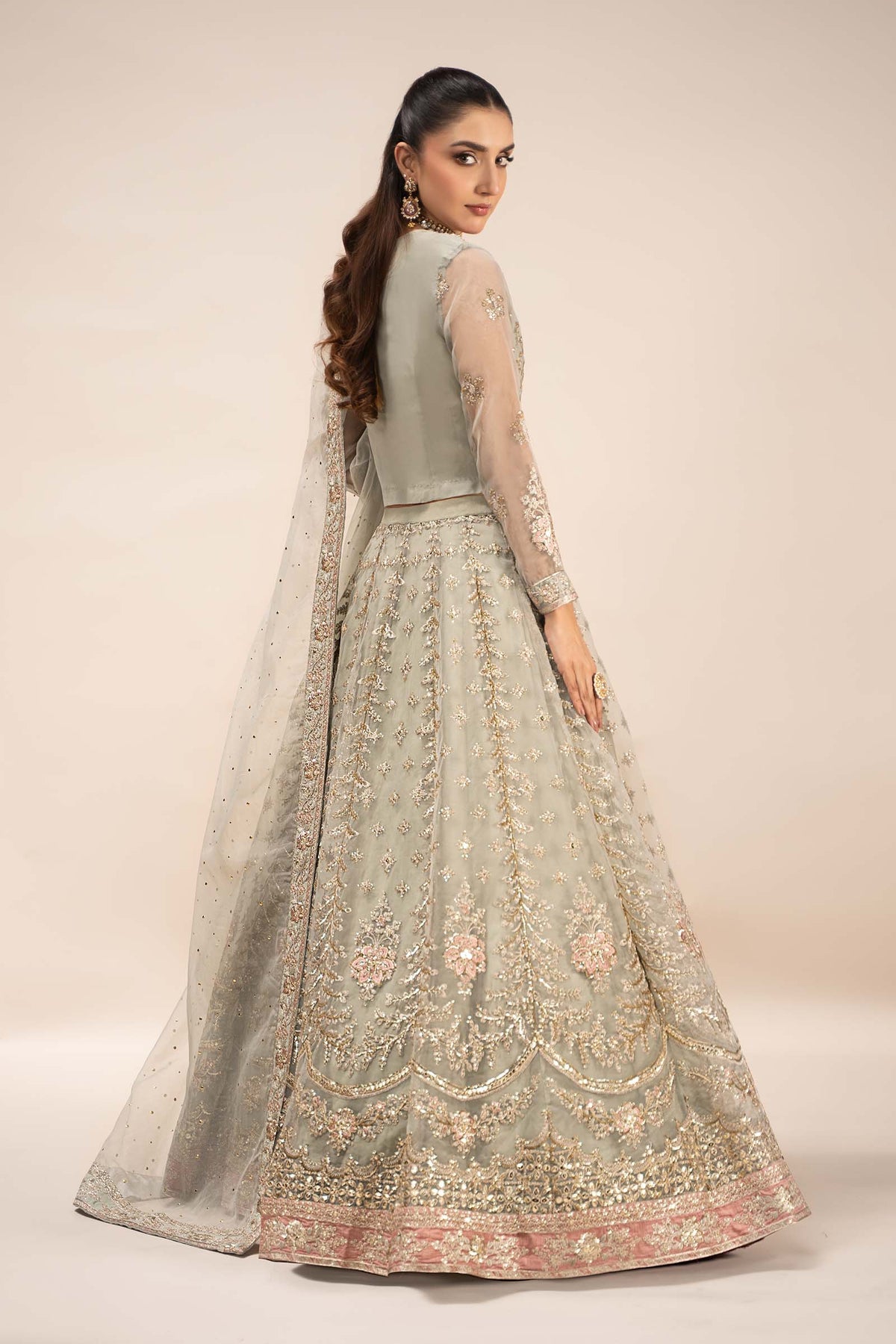 Maria B | Formal Wears | SF-EF25-55 - by - Libasekhas UK - Registered Vendor of : Maria B - 100% Original Designer Dresss