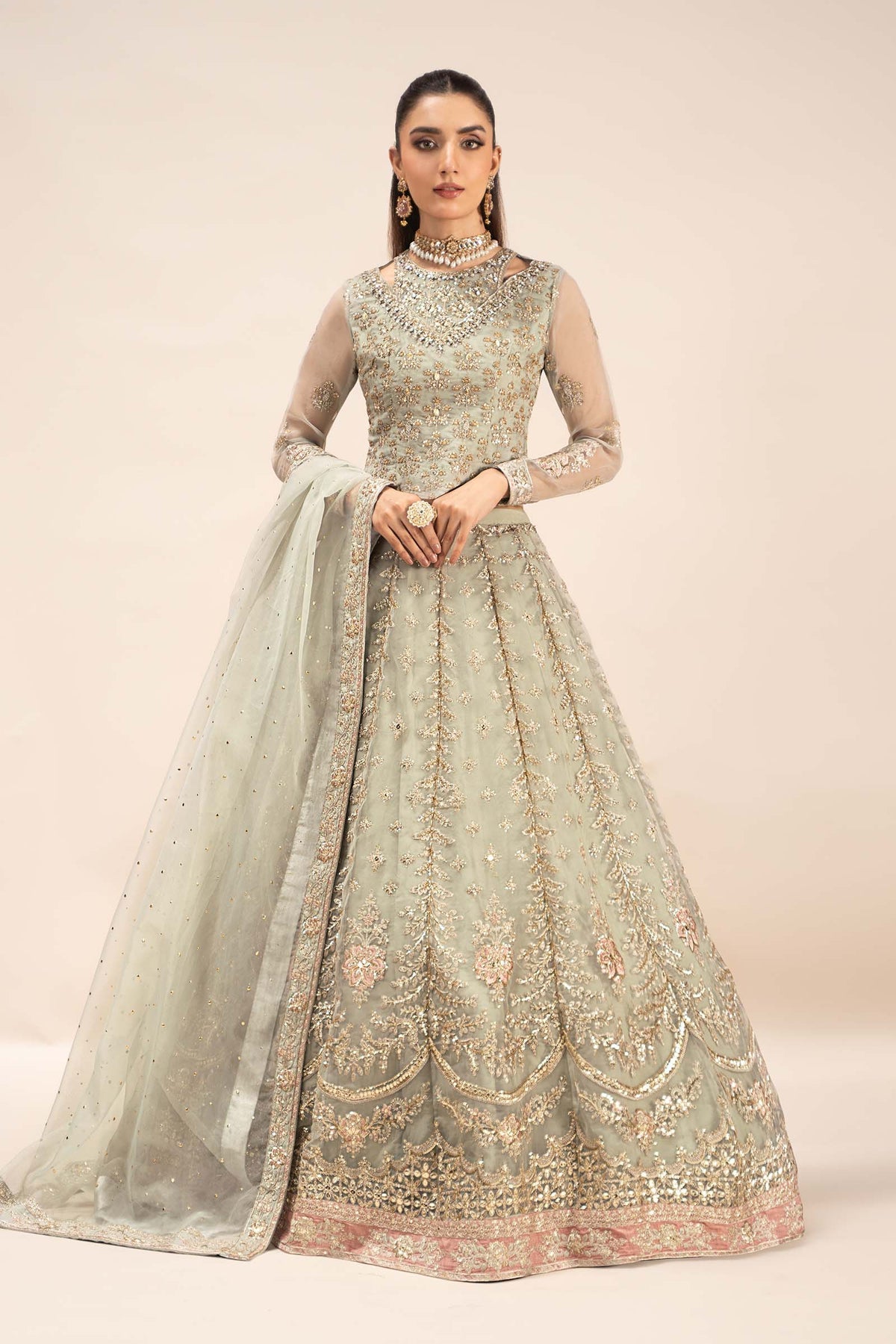 Maria B | Formal Wears | SF-EF25-55 - by - Libasekhas UK - Registered Vendor of : Maria B - 100% Original Designer Dresss