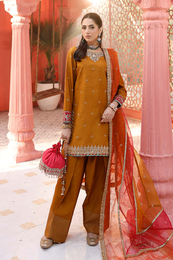 Maria B | Formal Wears | SF-EF25-61 - by - Libasekhas UK - Registered Vendor of : Maria B - 100% Original Designer Dresss
