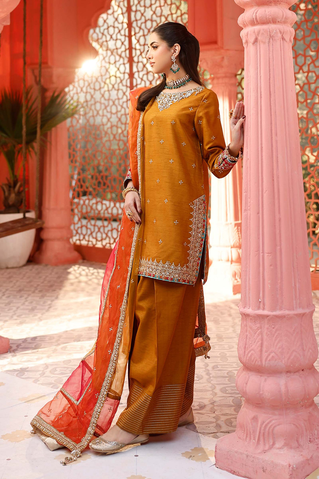 Maria B | Formal Wears | SF-EF25-61 - by - Libasekhas UK - Registered Vendor of : Maria B - 100% Original Designer Dresss