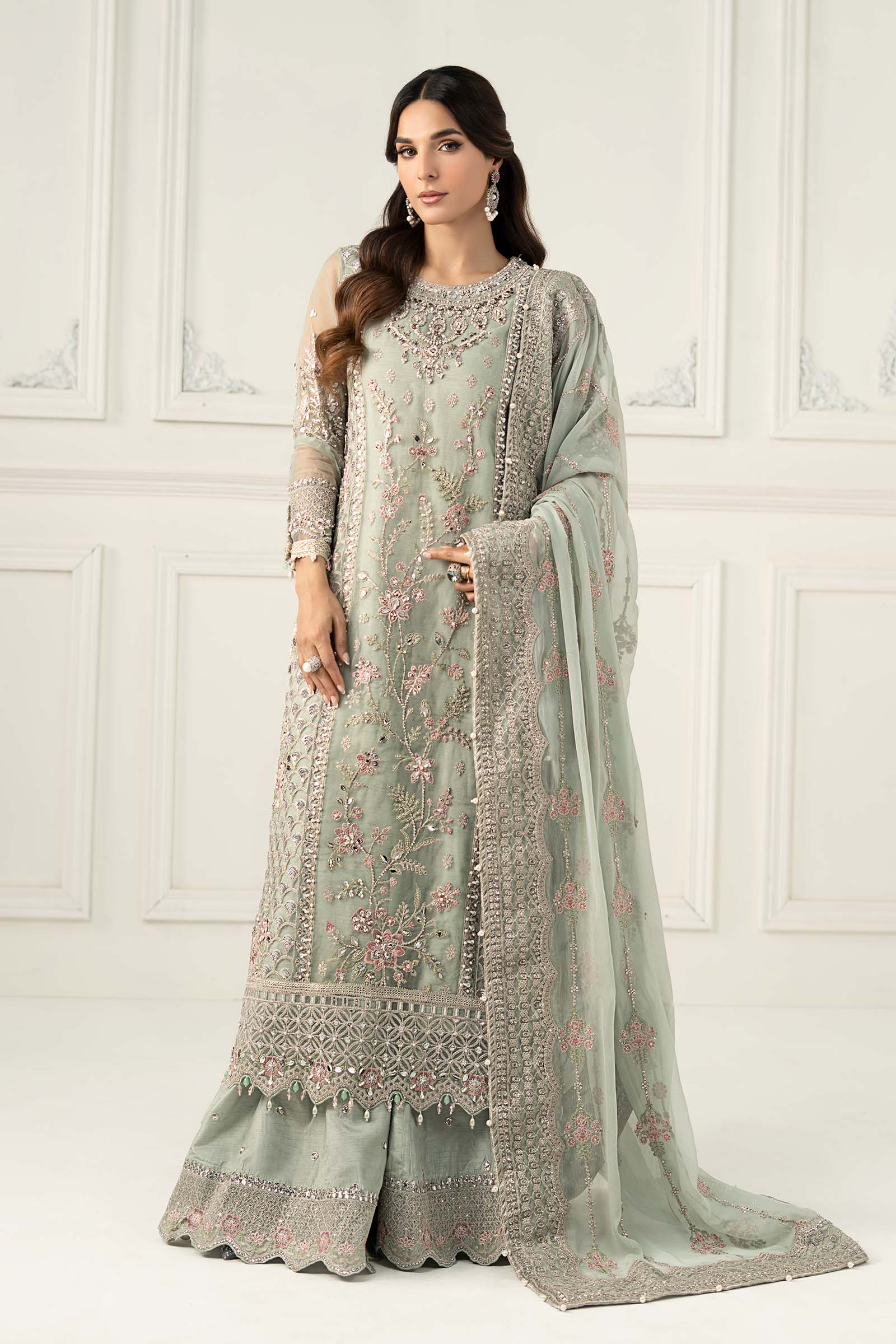 Maira B | Ready to Wear | SF-EF25-65 - by - Libasekhas UK - Registered Vendor of : Maria B - 100% Original Designer Dresss