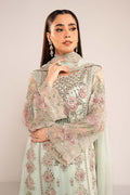 Maria  B | luxury formals | SF-EF26-01-Sea Green - by Libasekhas UK - Registered Vendor of : Maria B - 100% Original Designer Dress