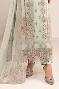 Maria  B | luxury formals | SF-EF26-01-Sea Green - by Libasekhas UK - Registered Vendor of : Maria B - 100% Original Designer Dress