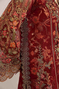 Maria B | Luxury Formals | SF-EF26-02-Maroon - by Libasekhas UK - Registered Vendor of : Maria B - 100% Original Designer Dress