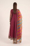 Maria B | Luxury Formals | SF-EF26-08-Maroon - by Libasekhas UK - Registered Vendor of : Maria B - 100% Original Designer Dress