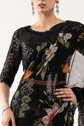 Maria B | Luxury Formals | SF-EF26-09-Black - by Libasekhas UK - Registered Vendor of : Maria B - 100% Original Designer Dress