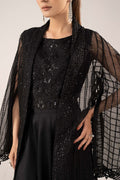 Maria B | Luxury Formals | SF-EF26-12-Black - by Libasekhas UK - Registered Vendor of : Maria B - 100% Original Designer Dress