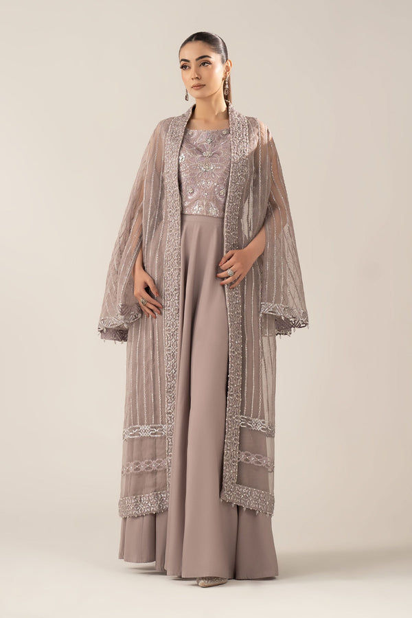 Maria B | Luxury Formals | SF-EF26-12-Lilac - by Libasekhas UK - Registered Vendor of : Maria B - 100% Original Designer Dress