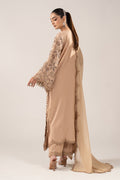 Maria B | Luxury Formals | SF-EF26-16-BEIGE - by Libasekhas UK - Registered Vendor of : Maria B - 100% Original Designer Dress