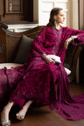 Maria B | Luxury Formals | SF-EF26-16-Magenta - by Libasekhas UK - Registered Vendor of : Maria B - 100% Original Designer Dress