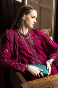 Maria B | Luxury Formals | SF-EF26-16-Magenta - by Libasekhas UK - Registered Vendor of : Maria B - 100% Original Designer Dress