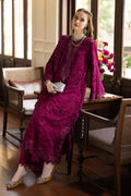 Maria B | Luxury Formals | SF-EF26-16-Magenta - by Libasekhas UK - Registered Vendor of : Maria B - 100% Original Designer Dress